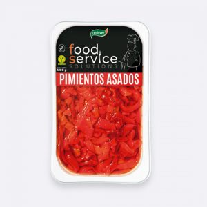 Pimientos rojos asados tiras (1,2kg )