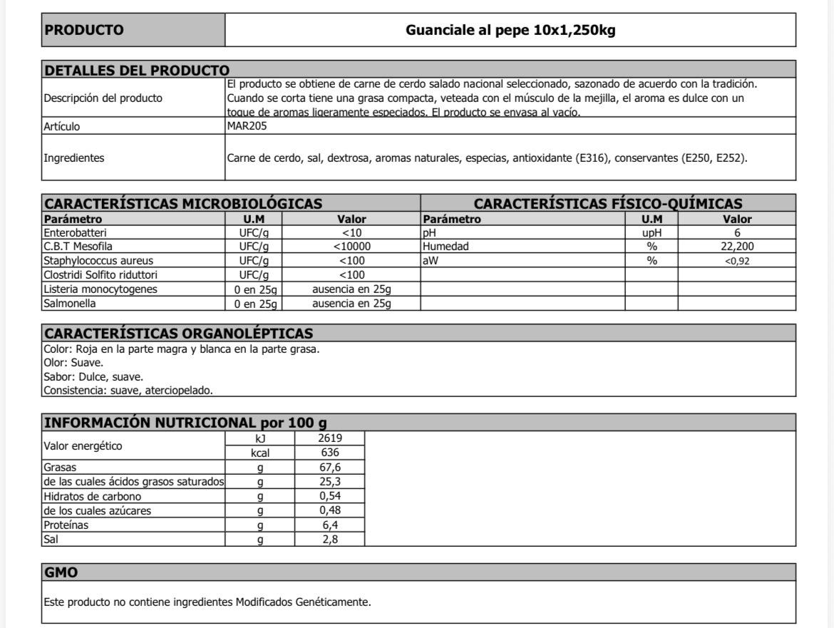 Guanciale al Pepe - Imagen 4